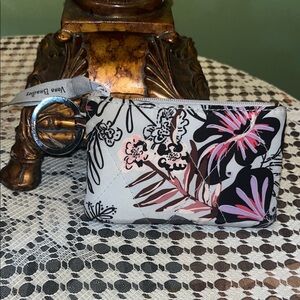 Vera Bradley Botanical ID Holder with Keyring